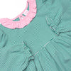 O' Christmas Tree Applique Dress, Green