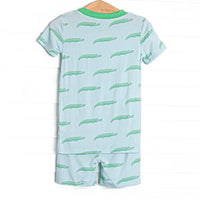 St. Augustine Bamboo Pajama Short Set, Blue