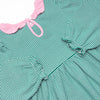 O' Christmas Tree Applique Dress, Green