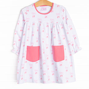 Pointe Practice Pocket Dress, Pink