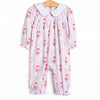 Marigold Medallions Romper, Pink