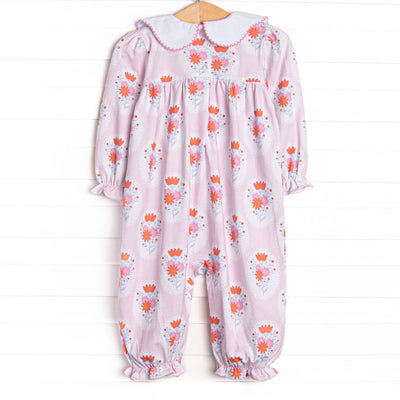Marigold Medallions Romper, Pink