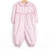 Rose Bush Beauty Romper, Pink