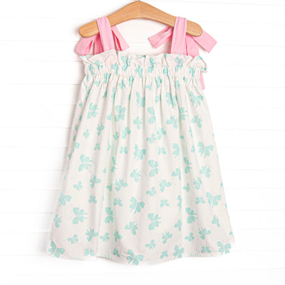 Beautiful Butterflies Dress, Green