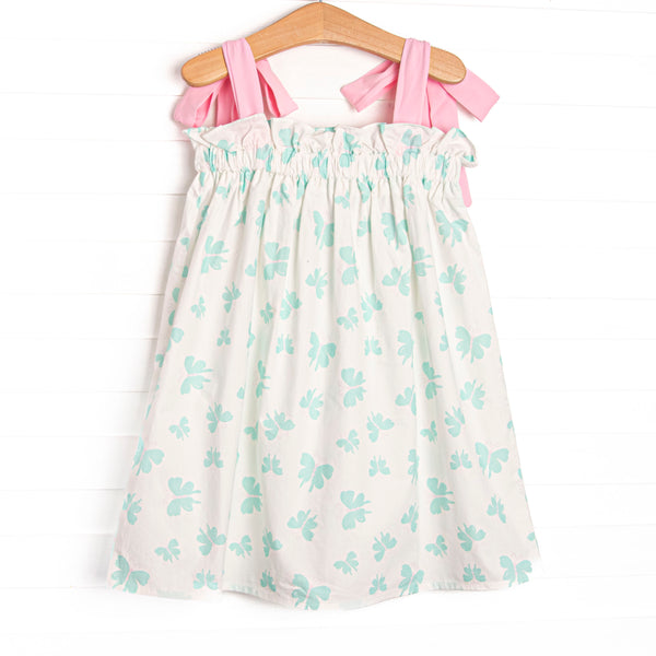 Beautiful Butterflies Dress, Green