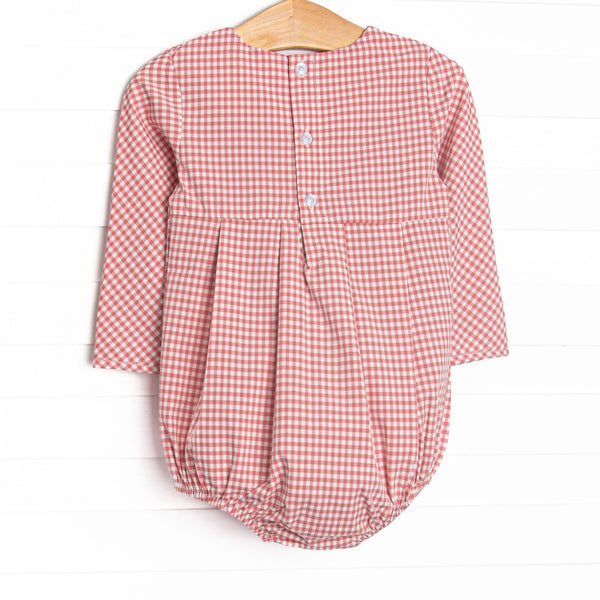 Pinky Promise Plaid Bubble, Pink