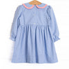 Bows in a Row Smocked Dress, Pink