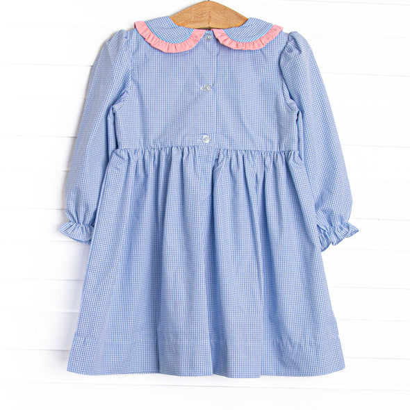 Bows in a Row Smocked Dress, Pink
