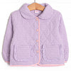 Camilla Quilted Coat, Purple