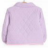 Camilla Quilted Coat, Purple