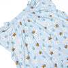 Bumble Bee Blues Bamboo Night Gown, Blue