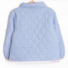Camilla Quilted Coat, Blue