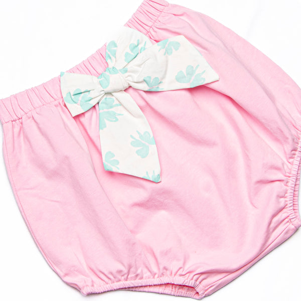 Beautiful Butterflies Diaper Set, Green
