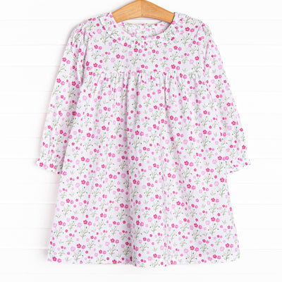 Festival Florals Dress, Pink