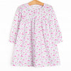 Festival Florals Dress, Pink