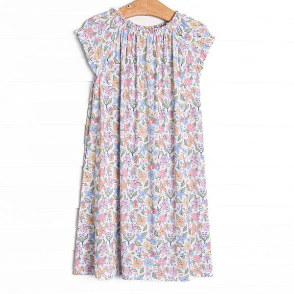 Abundant Blooms Bamboo Night Gown, Pink