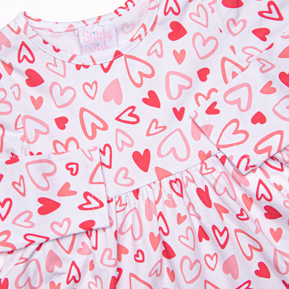 I Heart You Dress, Pink