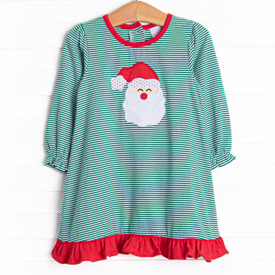 stitchy fish christmas dress Stitchy Fish Boutique Girls Christmas Holiday Nativity Smocked Dress Size 7