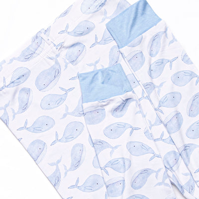 Blubber Buddy Bamboo Pajama Set, Blue