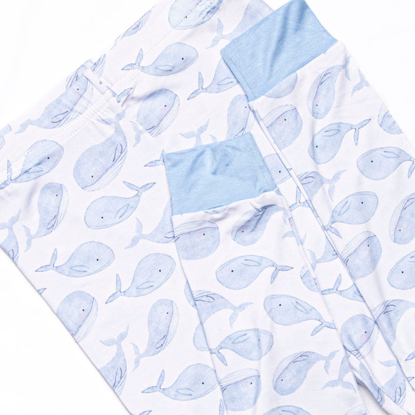 Blubber Buddy Bamboo Pajama Set, Blue
