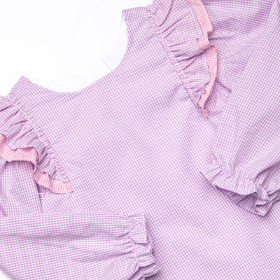 Plum Crazy Skirt Set, Purple