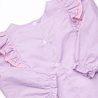 Plum Crazy Skirt Set, Purple