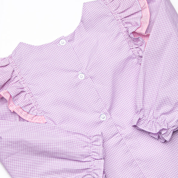 Plum Crazy Skirt Set, Purple