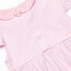 Aurora Angel Sleeve Pima Applique Bubble, Pink