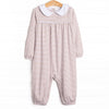 Karina Romper, Tan Stripe