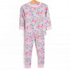 Fields of Fuchsia Bamboo Pajama Set, Purple