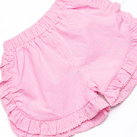 Main Street Treats Smocked Ruffle Short Set, Mint