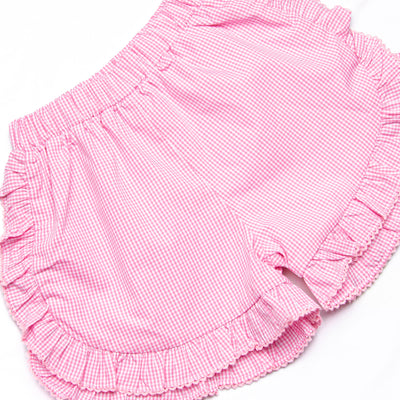 Main Street Treats Smocked Ruffle Short Set, Mint