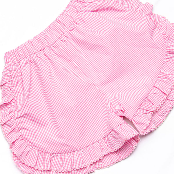 Main Street Treats Smocked Ruffle Short Set, Mint