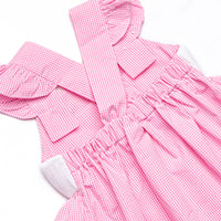 Main Street Treats Smocked Dress, Pink