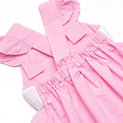 Main Street Treats Smocked Dress, Pink