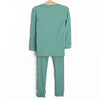 Sea Green Bamboo Pajama Set, Green