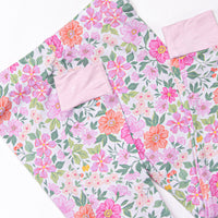 Fields of Fuchsia Bamboo Pajama Set, Purple