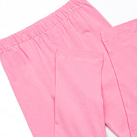 Spooky Spider Smocked Legging Set, Pink Gingham
