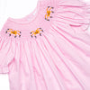 Spooky Spider Smocked Legging Set, Pink Gingham