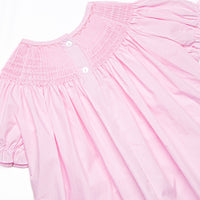 Spooky Spider Smocked Legging Set, Pink Gingham