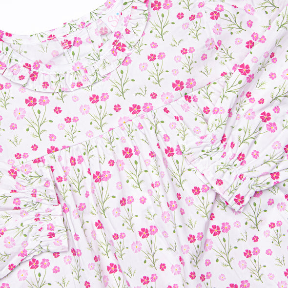 Festival Florals Dress, Pink