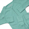 Sea Green Bamboo Zippy Pajama, Green