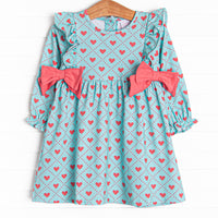 It Takes Two Side Tie Dress, Mint