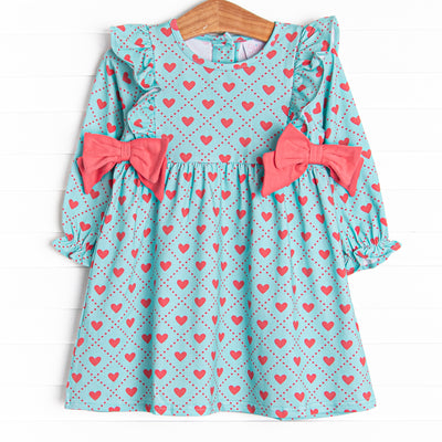 It Takes Two Side Tie Dress, Mint