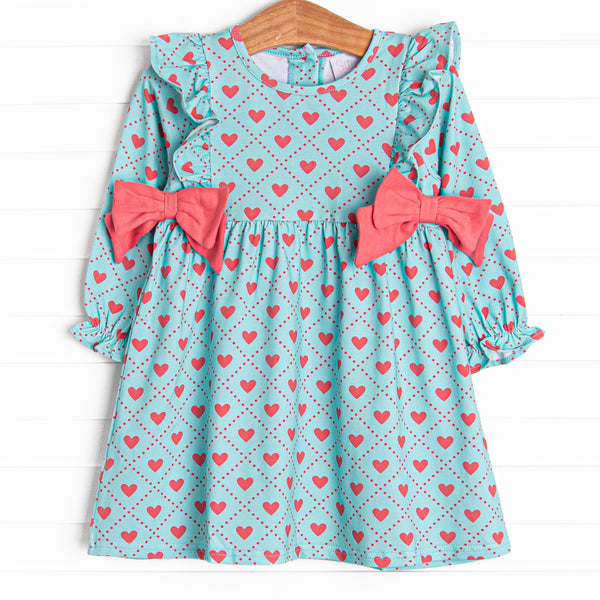 It Takes Two Side Tie Dress, Mint