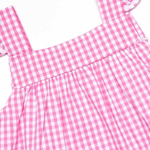 Daisy Days Applique Short Set, Pink