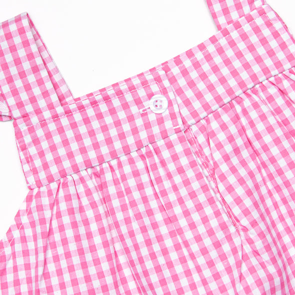 Daisy Days Applique Short Set, Pink