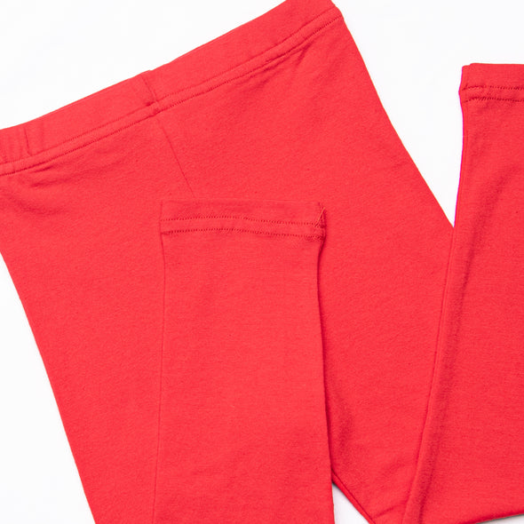 Rosey the Reindeer Applique Legging Set, Red