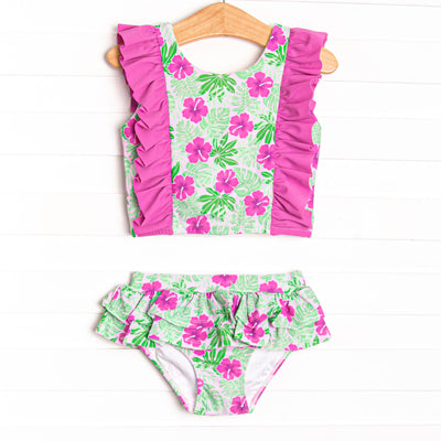Maui Meadows Tankini, Pink