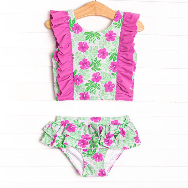 Maui Meadows Tankini, Pink